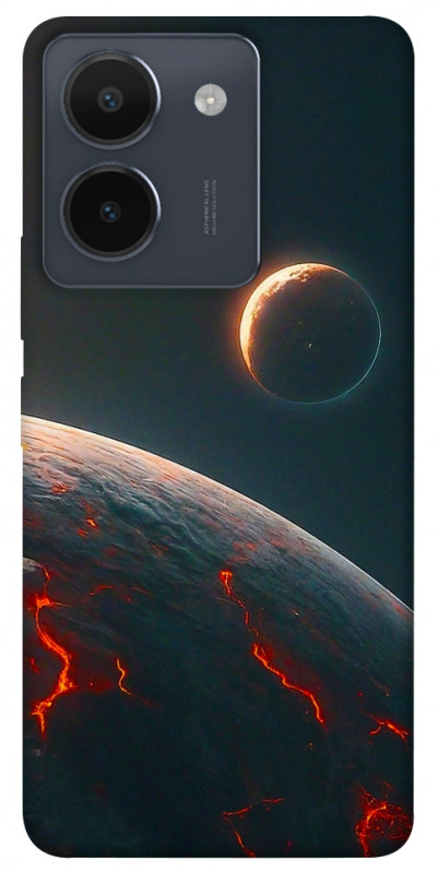 Чехол itsPrint Lava planet для Vivo Y36, космос, купить оптом с доставкой