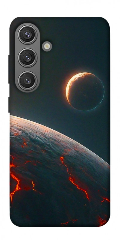 Чехол itsPrint Lava planet для Samsung Galaxy S24+, космос, купить оптом с доставкой