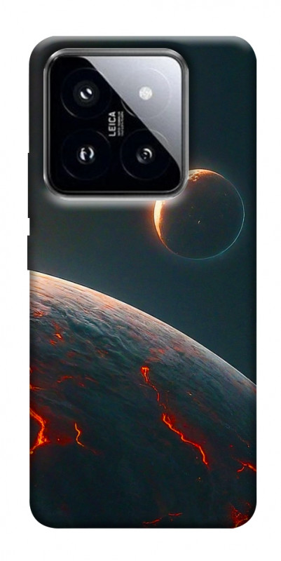 Чохол itsPrint Lava planet для Xiaomi 14 Pro, космос, купити оптом з доставкою