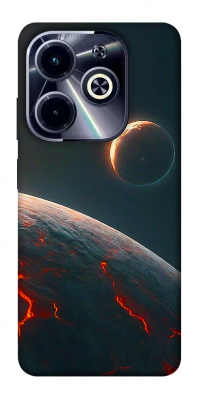 Чехол itsPrint Lava planet для Infinix Hot 40i, космос, купить оптом с доставкой