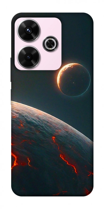 Чехол itsPrint Lava planet для Xiaomi Redmi 13 4G / Poco M6 4G, космос, купить оптом с доставкой