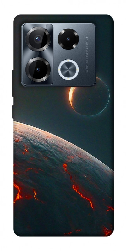 Чехол itsPrint Lava planet для Infinix Note 40 Pro 4G, космос, купить оптом с доставкой