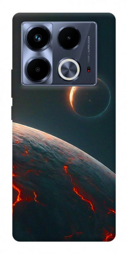 Чехол itsPrint Lava planet для Infinix Note 40 4G