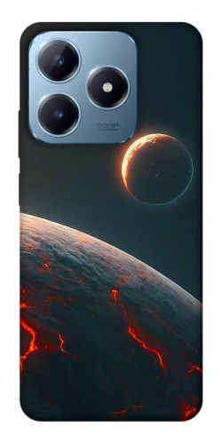 Чехол itsPrint Lava planet для Realme C63 4G