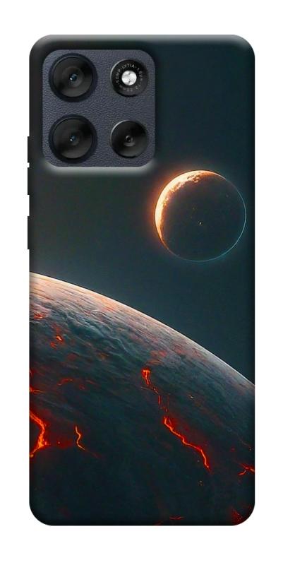 Чехол itsPrint Lava planet для Motorola Moto G56 5G, космос, купить оптом с доставкой