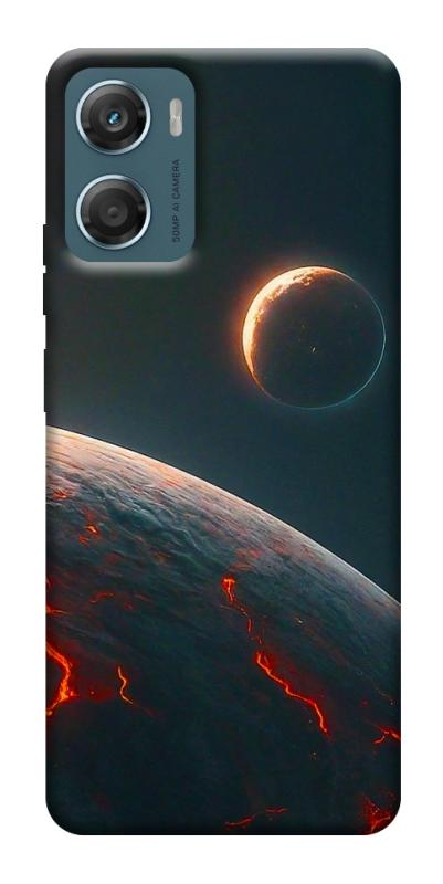Чехол itsPrint Lava planet для Motorola Moto G06, космос, купить оптом с доставкой