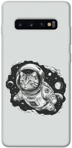 Чохол itsPrint Кіт космонавт для Samsung Galaxy S10+