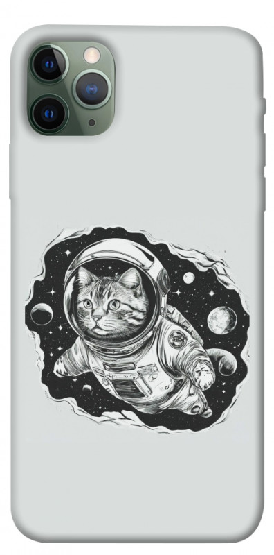 Чехол itsPrint Кот космонавт для Apple iPhone 11 Pro Max (6.5"), космос, купить оптом с доставкой
