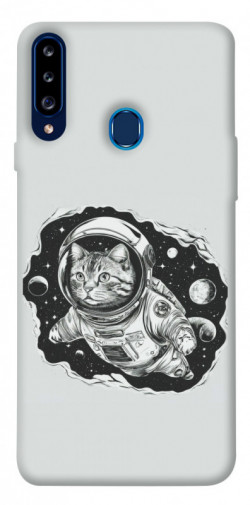 Чохол itsPrint Кіт космонавт для Samsung Galaxy A20s