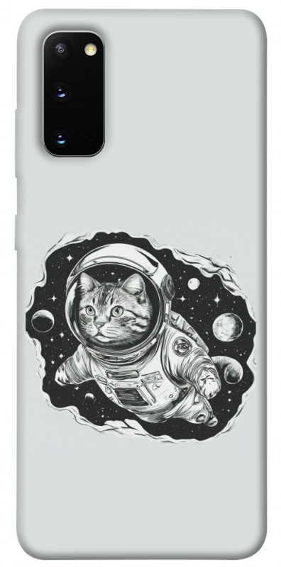 Чехол itsPrint Кот космонавт для Samsung Galaxy S20, космос, купить оптом с доставкой