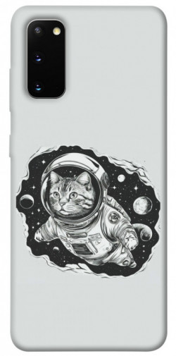 Чохол itsPrint Кіт космонавт для Samsung Galaxy S20