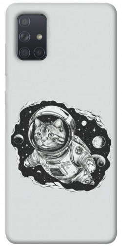 Чохол itsPrint Кіт космонавт для Samsung Galaxy A71