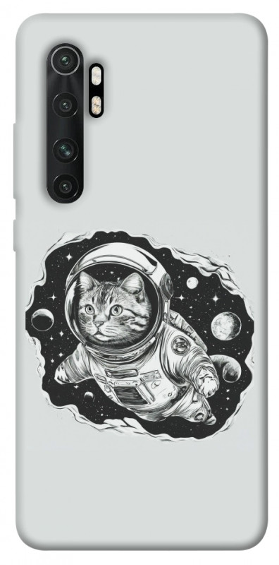 Чехол itsPrint Кот космонавт для Xiaomi Mi Note 10 Lite, космос, купить оптом с доставкой