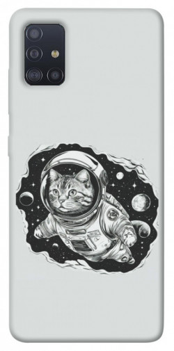 Чохол itsPrint Кіт космонавт для Samsung Galaxy M51