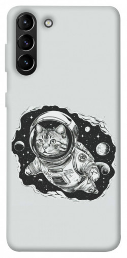 Чохол itsPrint Кіт космонавт для Samsung Galaxy S21+