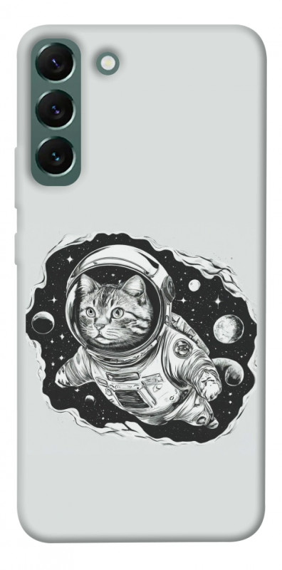 Чехол itsPrint Кот космонавт для Samsung Galaxy S22+, космос, купить оптом с доставкой
