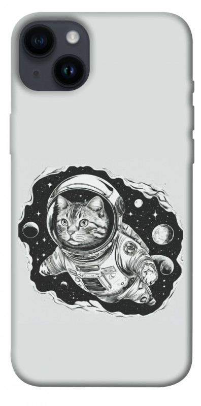 Чехол itsPrint Кот космонавт для Apple iPhone 14 Plus (6.7"), космос, купить оптом с доставкой