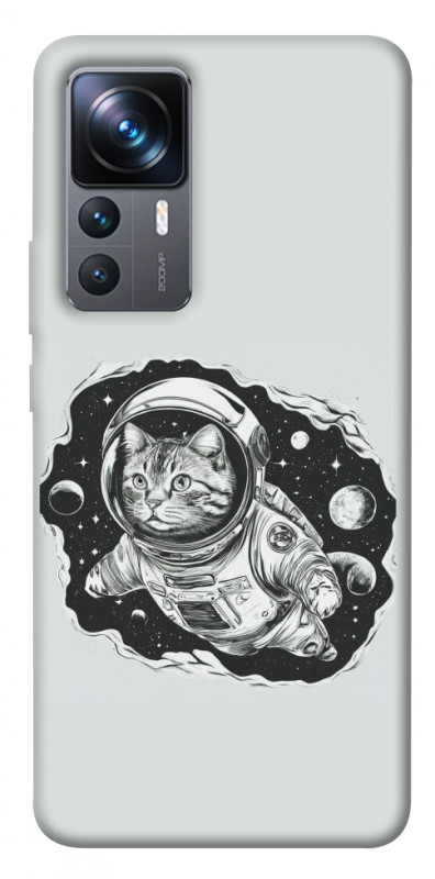 Чохол itsPrint Кіт космонавт для Xiaomi 12T / 12T Pro, космос, купити оптом з доставкою
