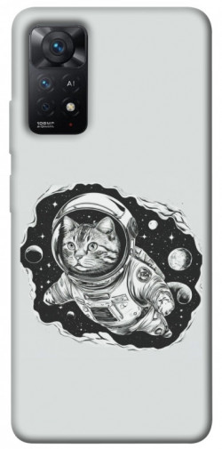 Чехол itsPrint Кот космонавт для Xiaomi Redmi Note 11 Pro 4G/5G