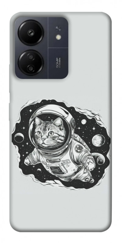 Чехол itsPrint Кот космонавт для Xiaomi Redmi 13C, космос, купить оптом с доставкой