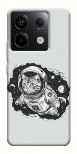 Чехол itsPrint Кот космонавт для Xiaomi Redmi Note 13 Pro 4G