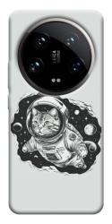 Чехол itsPrint Кот космонавт для Xiaomi 14 Ultra