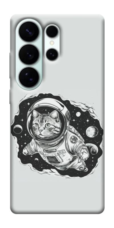 Чохол itsPrint Кіт космонавт для Samsung Galaxy S26 Ultra, космос, купити оптом з доставкою