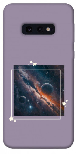 Чехол itsPrint Космос в квадрате для Samsung Galaxy S10e