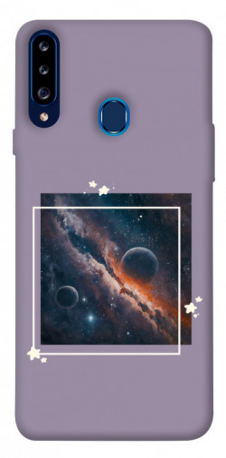 Чехол itsPrint Космос в квадрате для Samsung Galaxy A20s