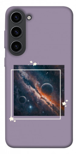Чехол itsPrint Космос в квадрате для Samsung Galaxy S23
