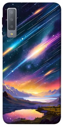 Чехол itsPrint Звездопад для Samsung A750 Galaxy A7 (2018)