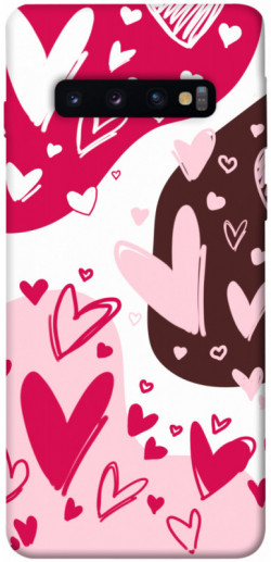 Чехол itsPrint Hearts mood для Samsung Galaxy S10