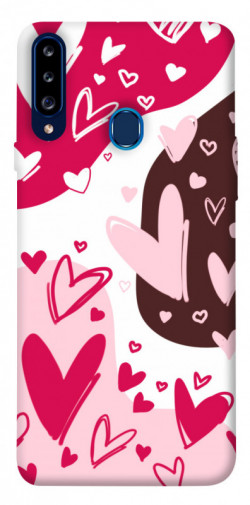 Чехол itsPrint Hearts mood для Samsung Galaxy A20s
