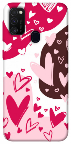 Чехол itsPrint Hearts mood для Samsung Galaxy M30s / M21