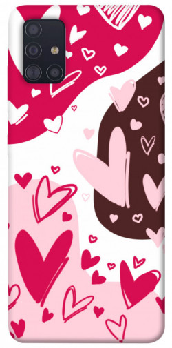 Чохол itsPrint Hearts mood для Samsung Galaxy A51