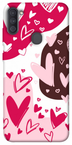 Чехол itsPrint Hearts mood для Samsung Galaxy A11