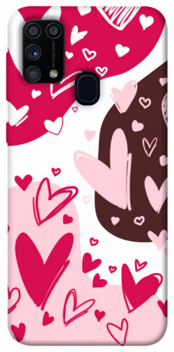 Чехол itsPrint Hearts mood для Samsung Galaxy M31