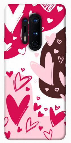 Чехол itsPrint Hearts mood для OnePlus 8 Pro