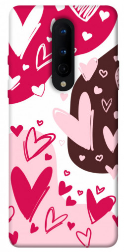 Чехол itsPrint Hearts mood для OnePlus 8