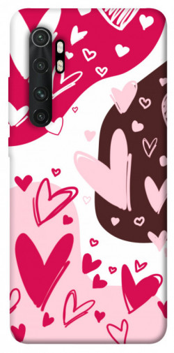 Чехол itsPrint Hearts mood для Xiaomi Mi Note 10 Lite