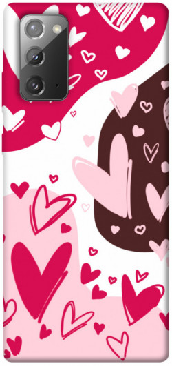Чехол itsPrint Hearts mood для Samsung Galaxy Note 20