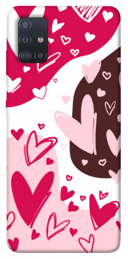 Чохол itsPrint Hearts mood для Samsung Galaxy M51
