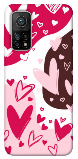 Чохол itsPrint Hearts mood для Xiaomi Mi 10T