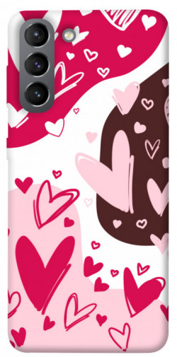 Чехол itsPrint Hearts mood для Samsung Galaxy S21