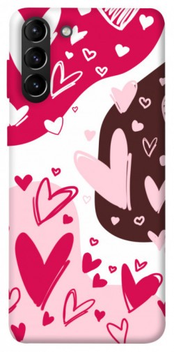 Чохол itsPrint Hearts mood для Samsung Galaxy S21+