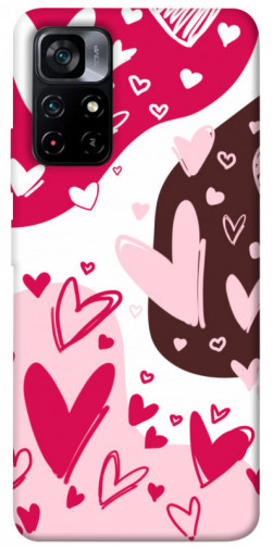 Чохол itsPrint Hearts mood для Xiaomi Poco M4 Pro 5G