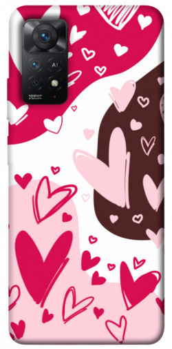 Чехол itsPrint Hearts mood для Xiaomi Redmi Note 11 Pro 4G/5G