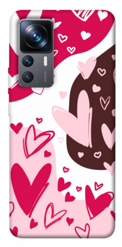 Чехол itsPrint Hearts mood для Xiaomi 12T / 12T Pro