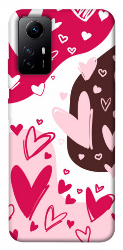 Чохол itsPrint Hearts mood для Xiaomi Redmi Note 12S