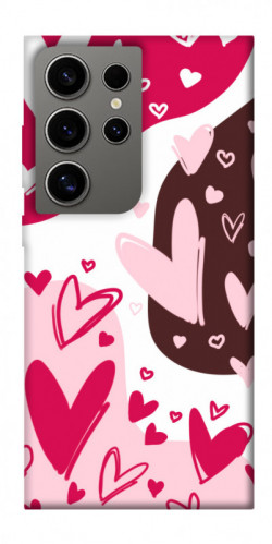 Чехол itsPrint Hearts mood для Samsung Galaxy S24 Ultra